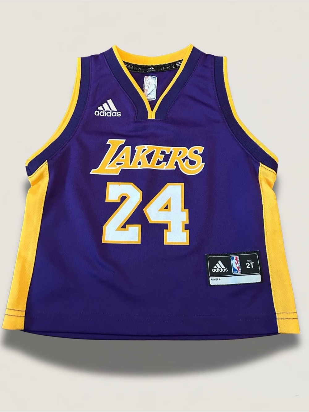 Adidas (2015) Purple Lakers Jersey